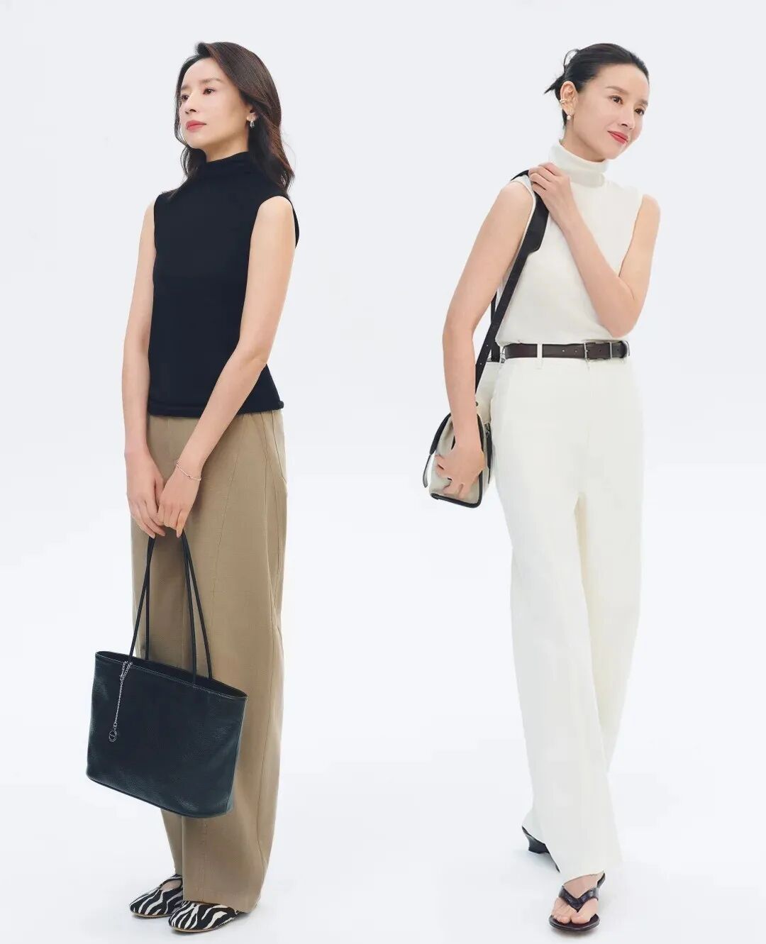 衣品 女明星_袁泉董洁穿搭技巧_极简高智风穿搭