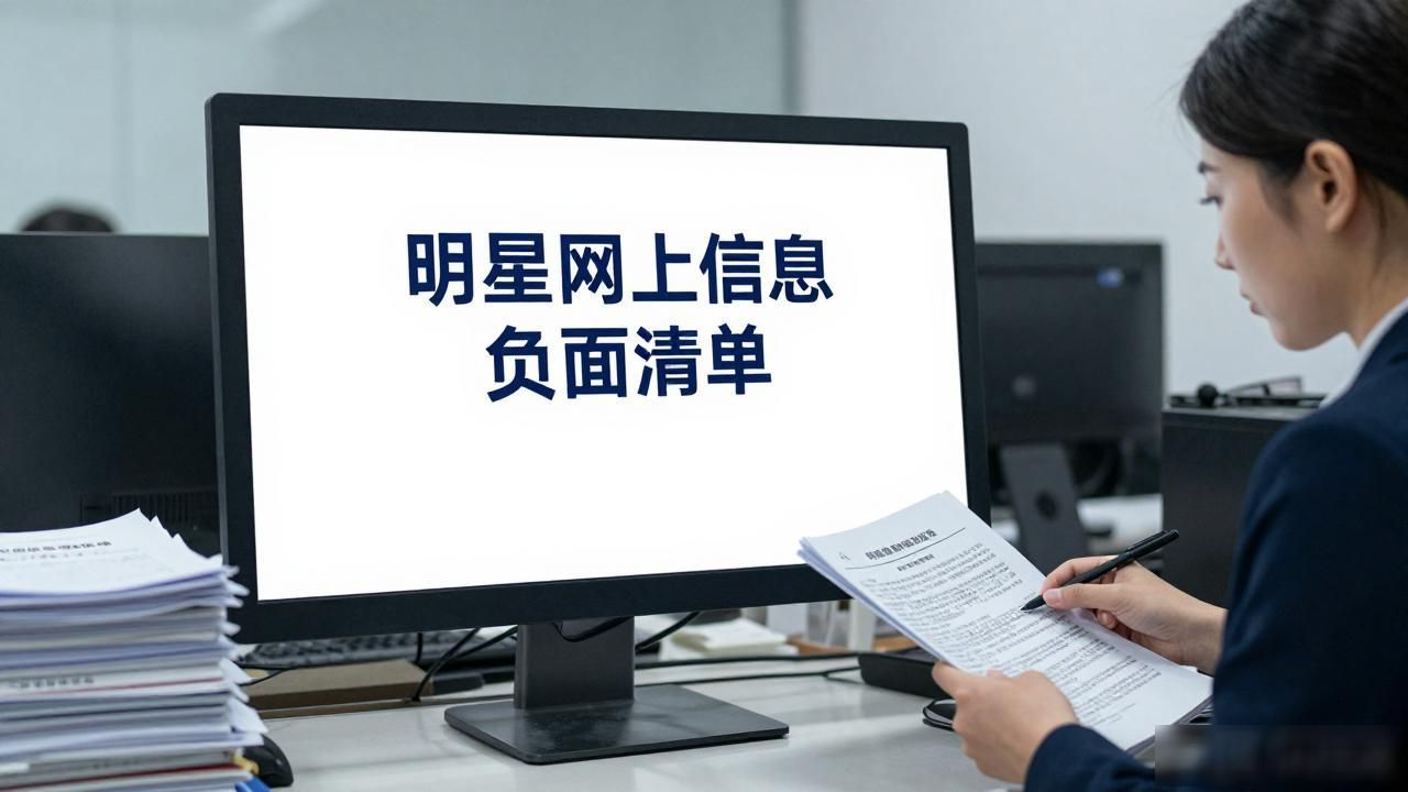 建立明星网上信息负面清单！明星八卦早就不该上头条