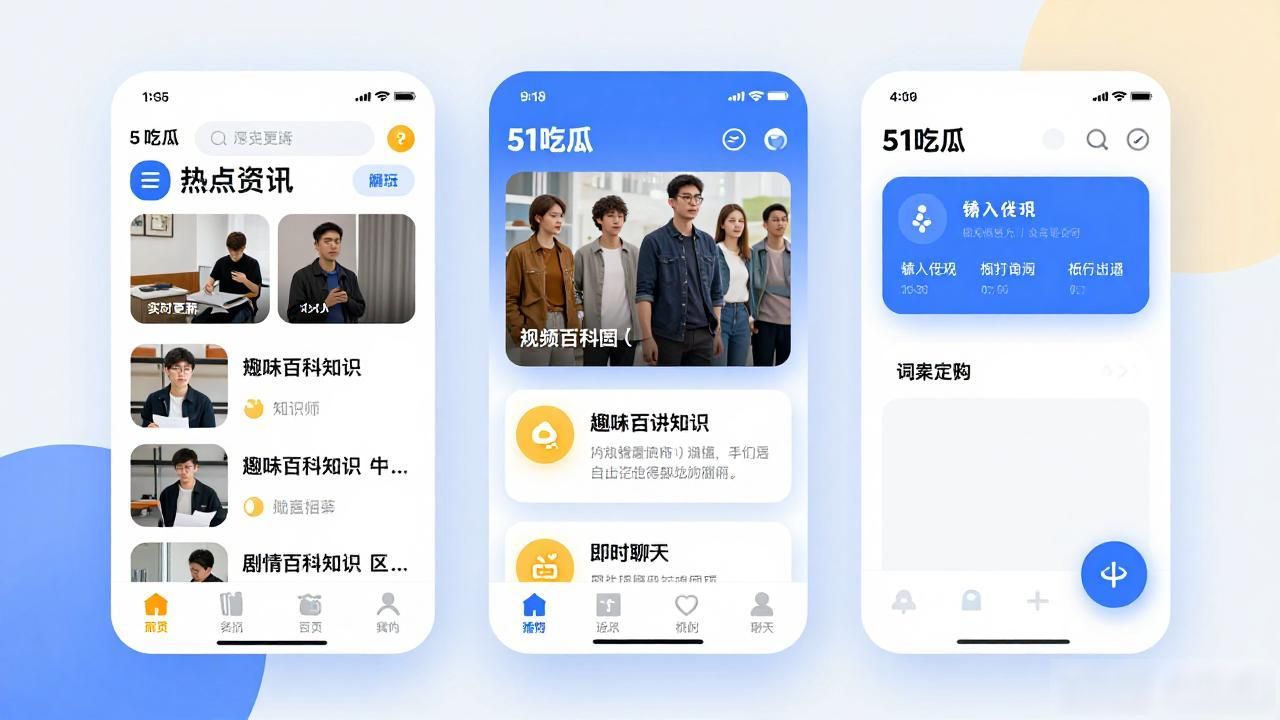 51吃瓜 热点资讯 短视频社区_51吃瓜网平台,