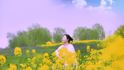 八卦洲网红打卡-_湘江江心岛旅游_甄皮洲油菜花